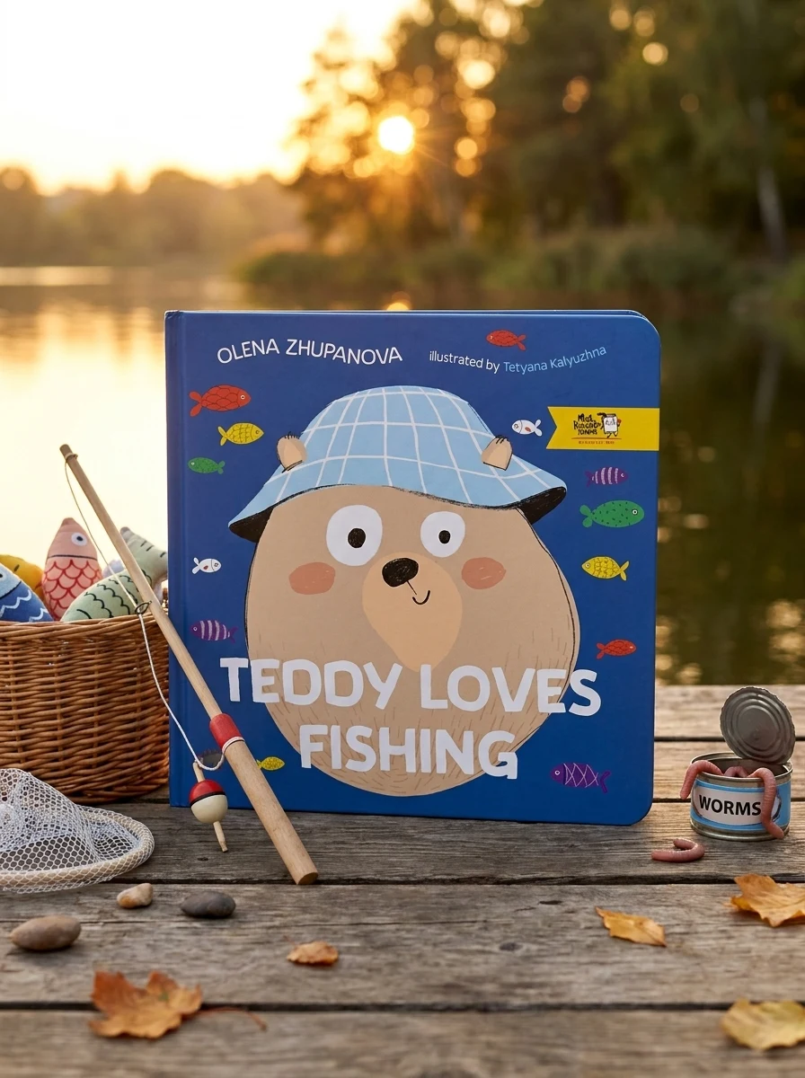 Teddy loves fishing | купити книгу онлайн