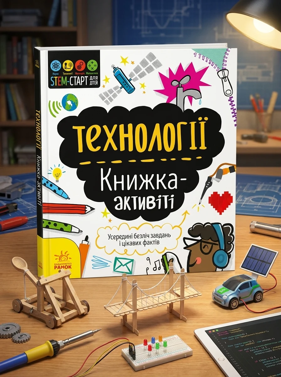 Технології. Книжка-активіті | купити книгу онлайн