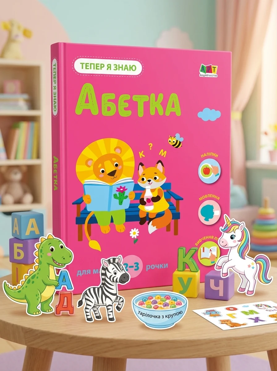 Тепер я знаю. Абетка — Розвивальні книги