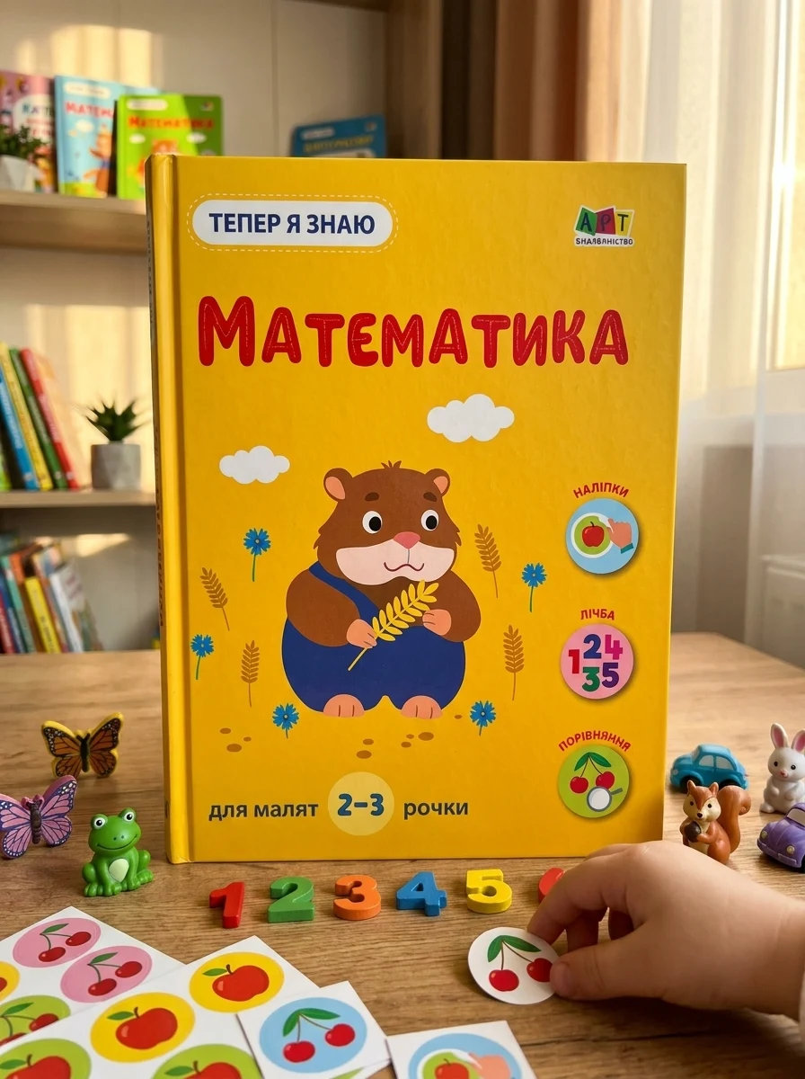 Тепер я знаю. Математика — Розвивальні книги