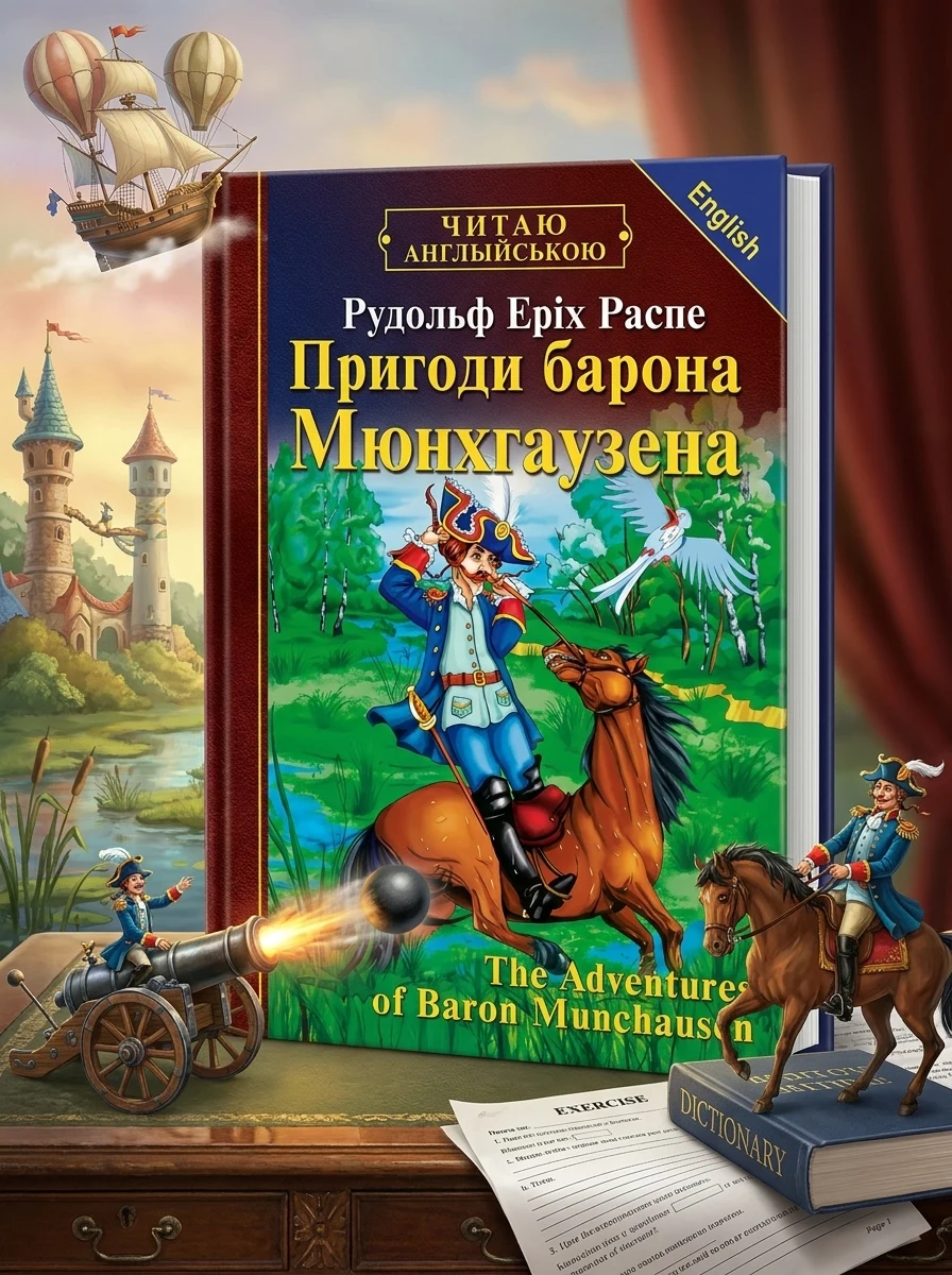 The Adventures of Baron Munchausen — Дитяча література іноземними мовами