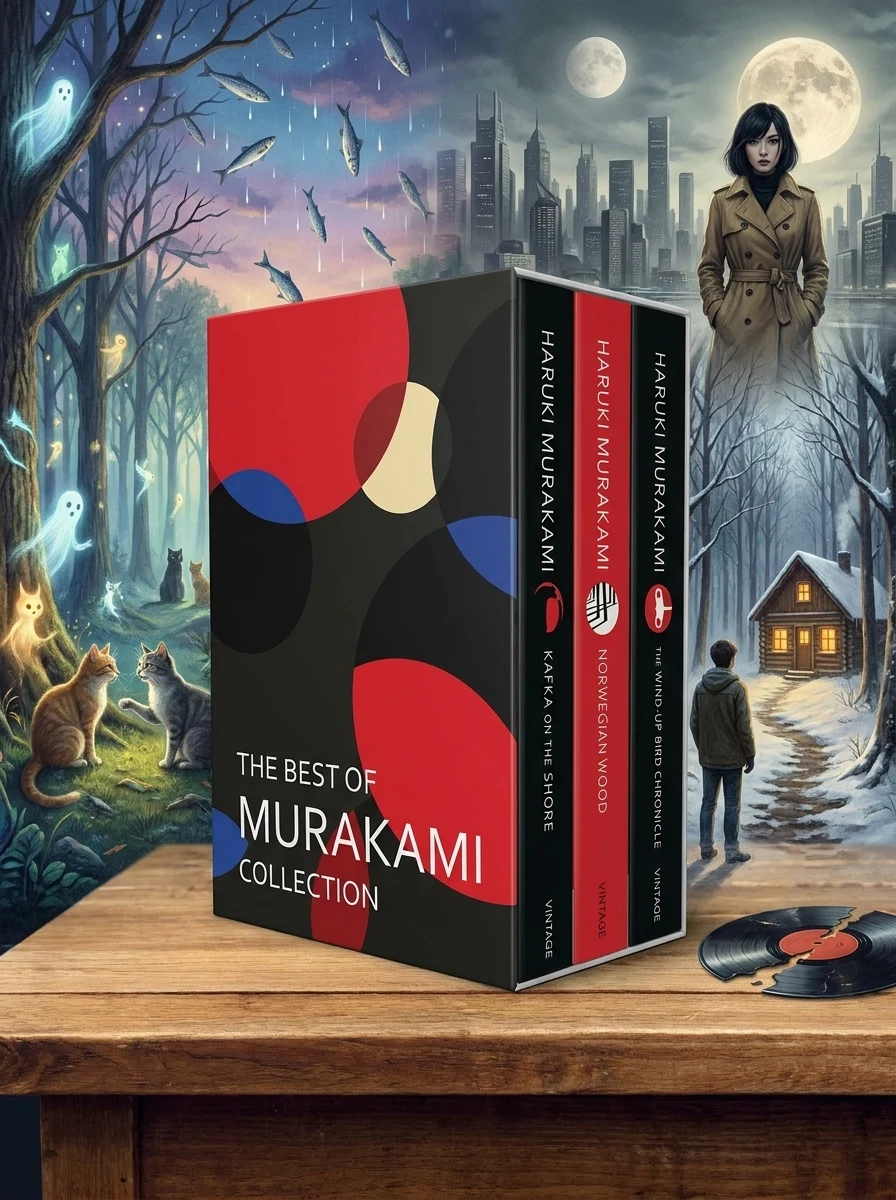 The Best Of Murakami Collection (3 Books Box Set) — Художня література іноземними мовами
