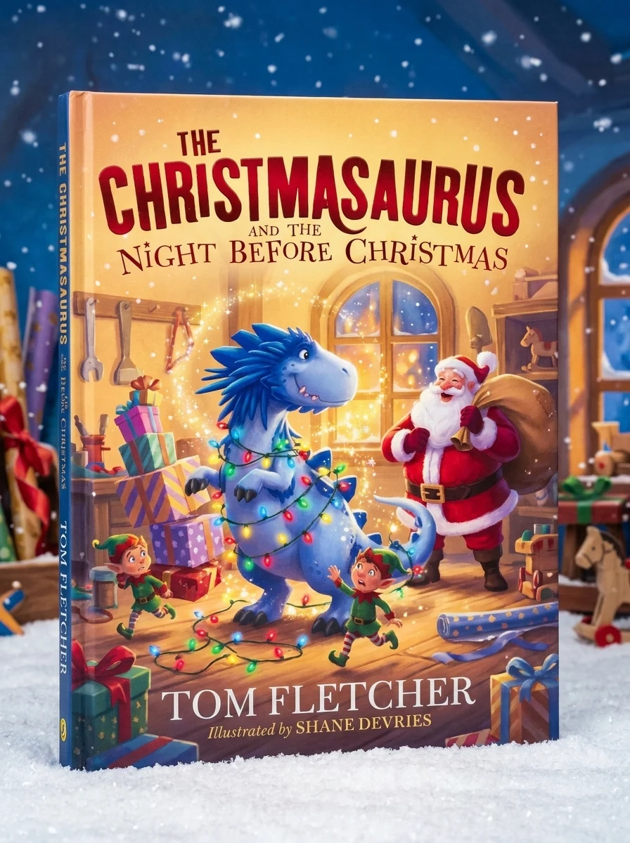 The Christmasaurus and the Night Before Christmas — Дитяча література іноземними мовами