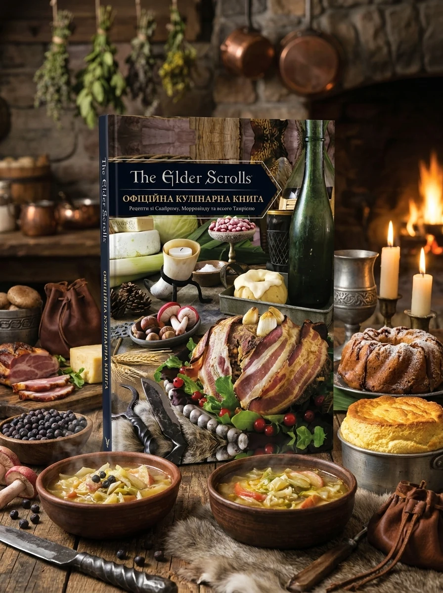 The Elder Scrolls. Офіційна кулінарна книга | купити книгу онлайн