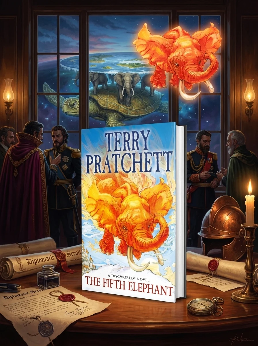 The Fifth Elephant — Художня література іноземними мовами