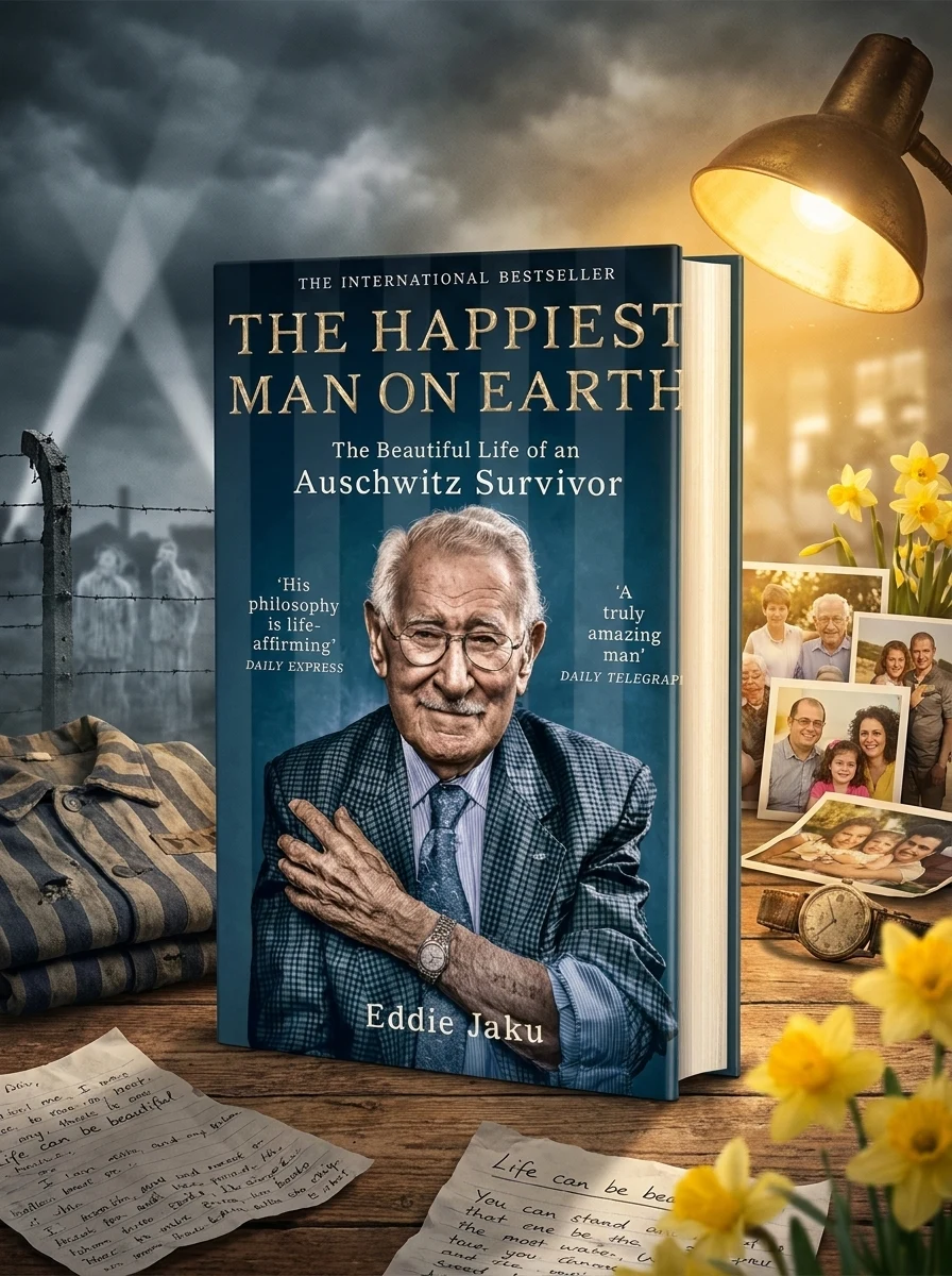 The Happiest Man on Earth. The Beautiful Life of an Auschwit — Нонфікшн-література іноземними мовами