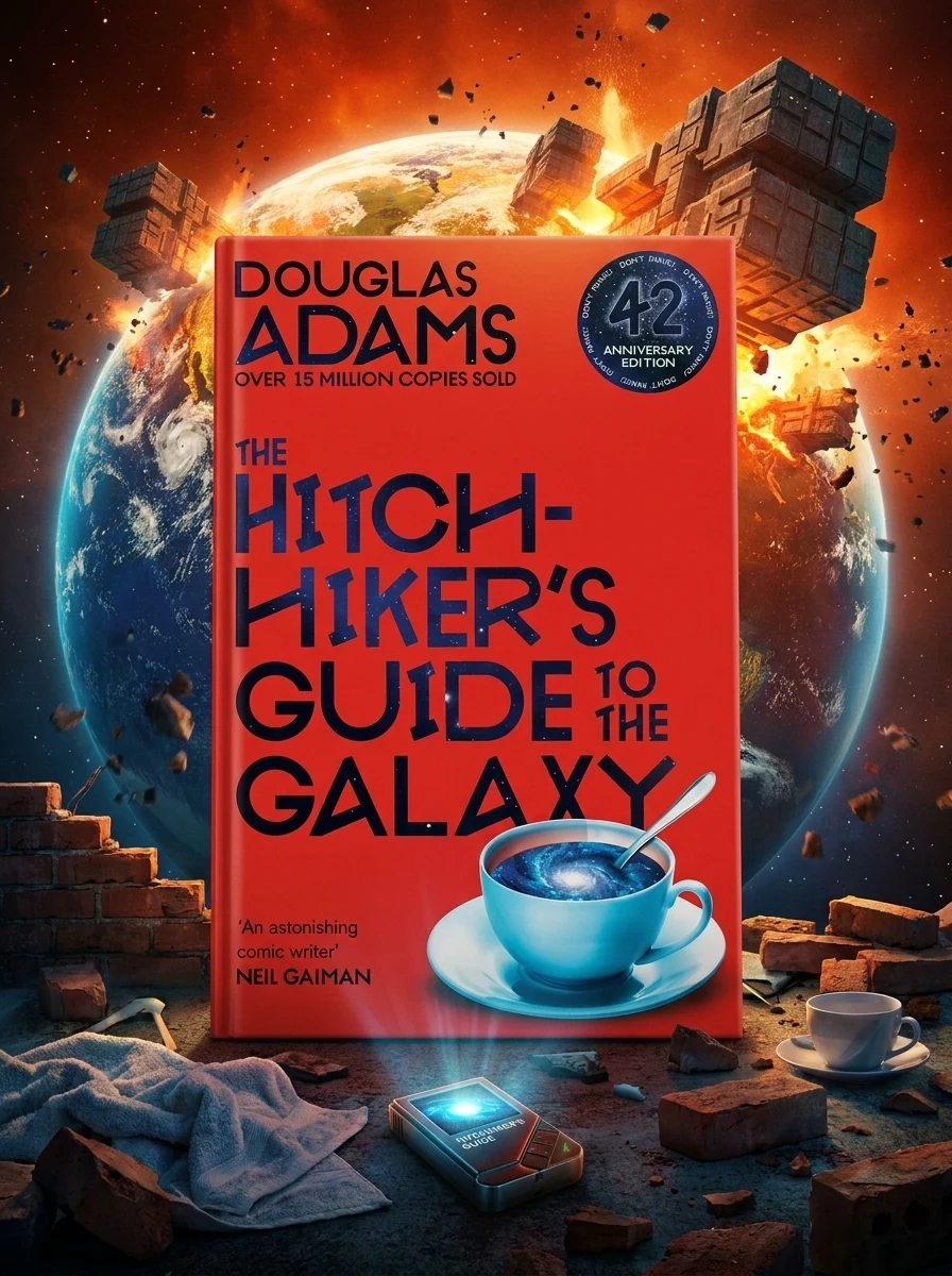 The Hitchhiker's Guide to the Galaxy — Художня література іноземними мовами