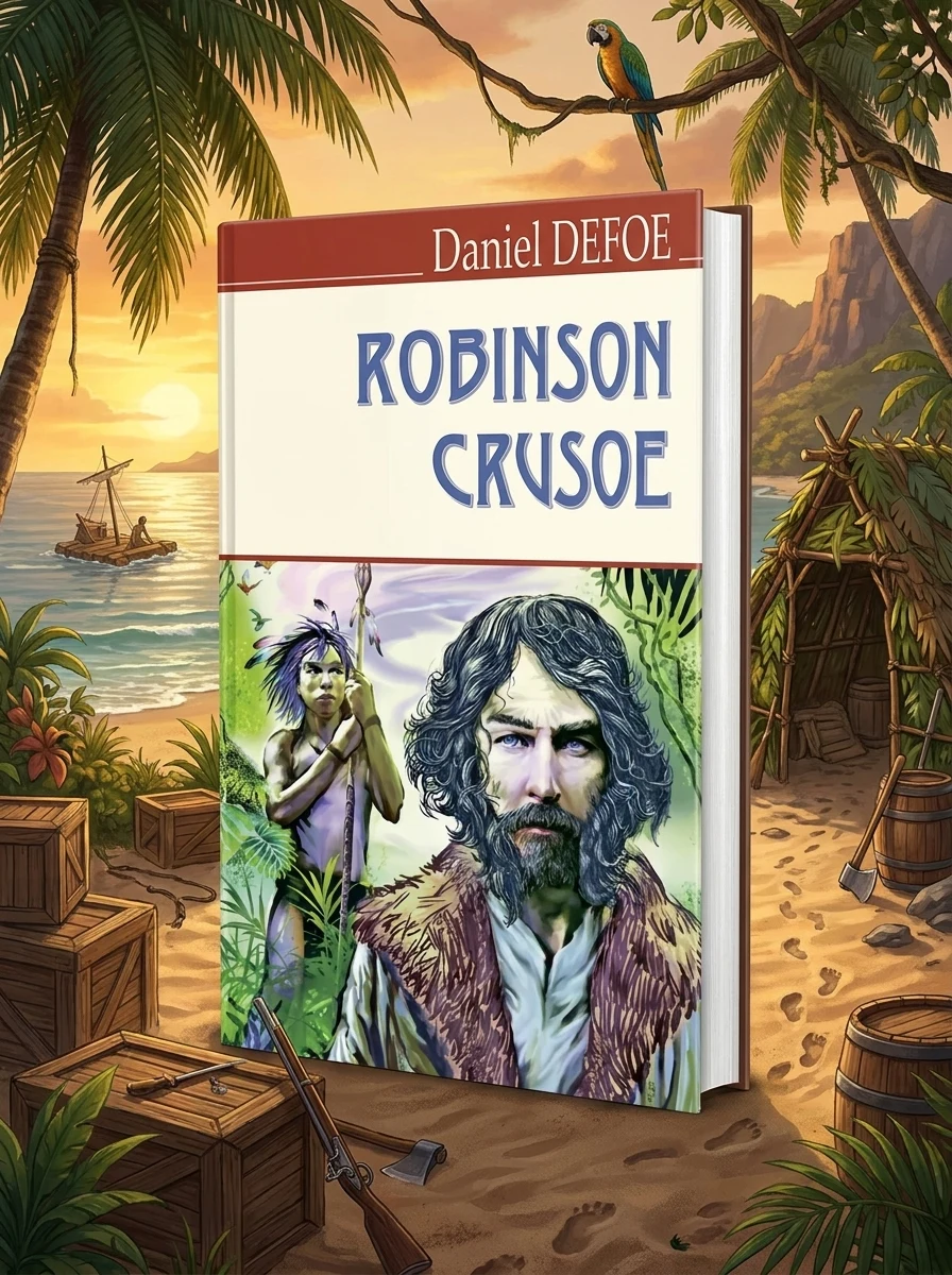 The Life and Strange Surprising Adventures of Robinson Crusoe — Художня література іноземними мовами