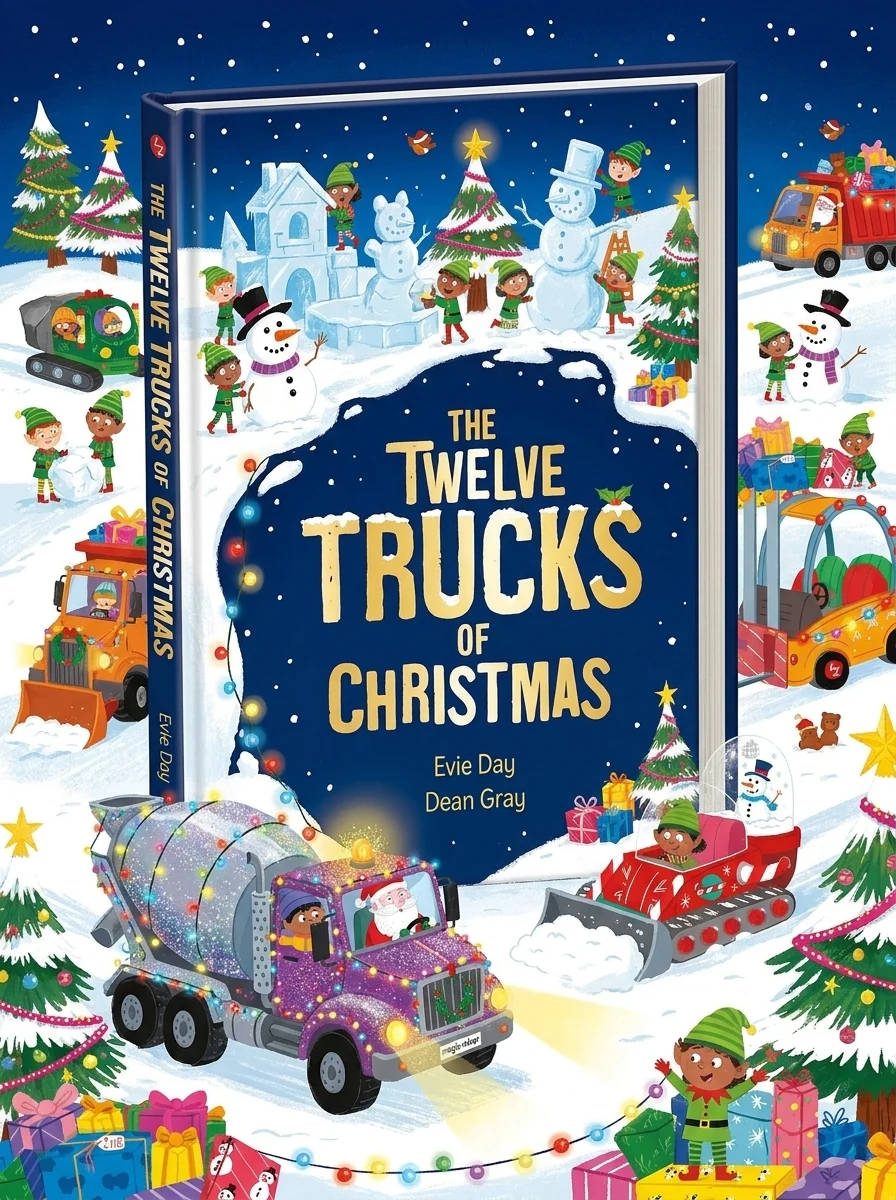 The Twelve Trucks of Christmas — Дитяча література іноземними мовами