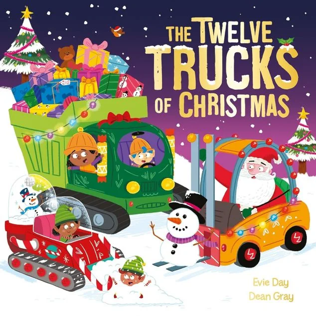 The Twelve Trucks of Christmas — Дитяча література іноземними мовами