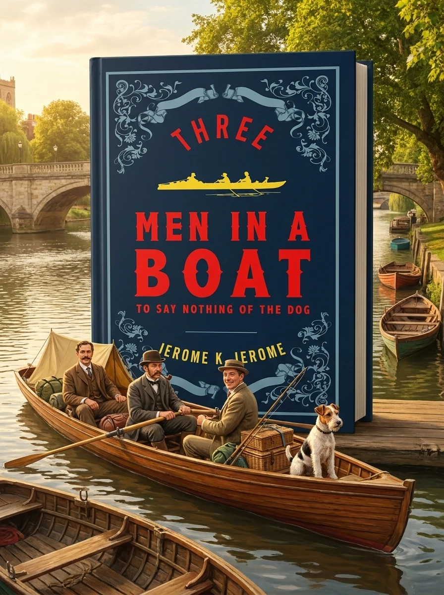 Three Men in a Boat and Three Men on the Bummel — Художня література іноземними мовами