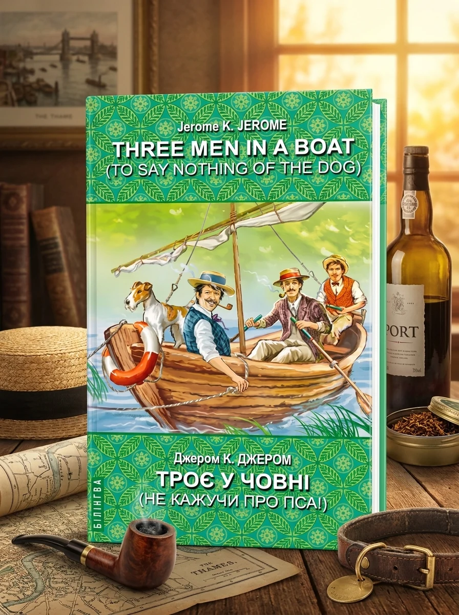 Three Men in a Boat (To Say Nothing of the Dog) — Художня література іноземними мовами