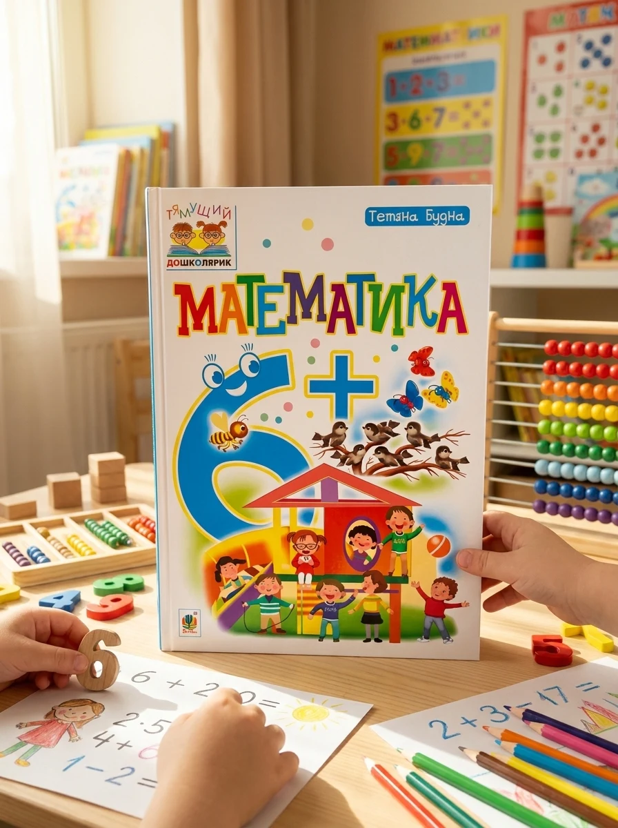 Тямущий дошколярик. Математика. Від 6 років — Розвивальні книги