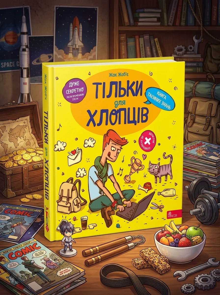 Тільки для хлопців. Книга таємних знань — Дитячі енциклопедії
