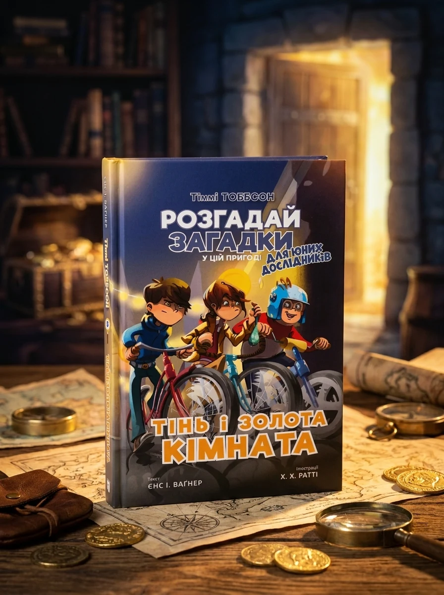 Тінь і золота кімната — Книги-іграшки