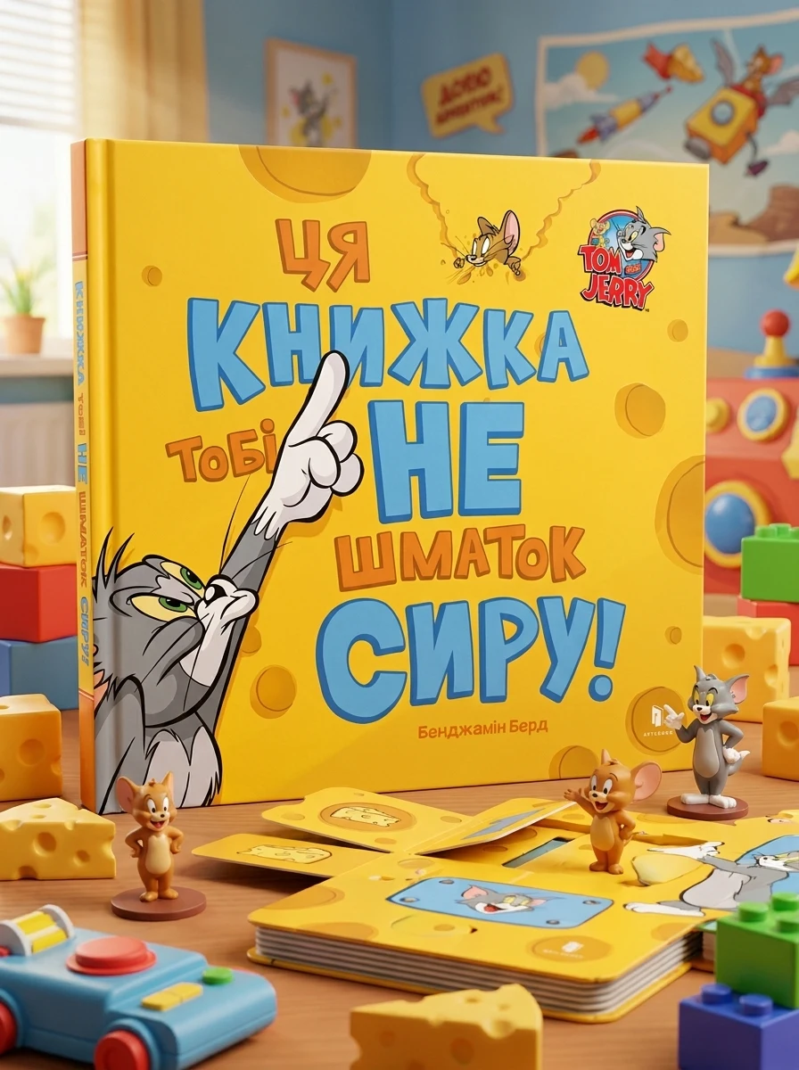 Том і Джеррі. Ця книжка тобі не шматок сиру!