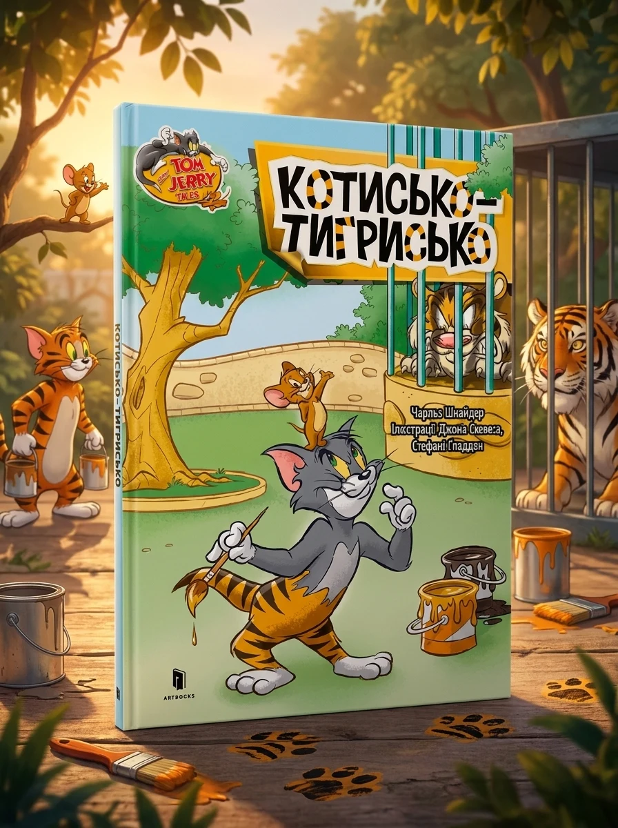 Том і Джеррі. Котисько-тигрисько (м'яка обкладинка)