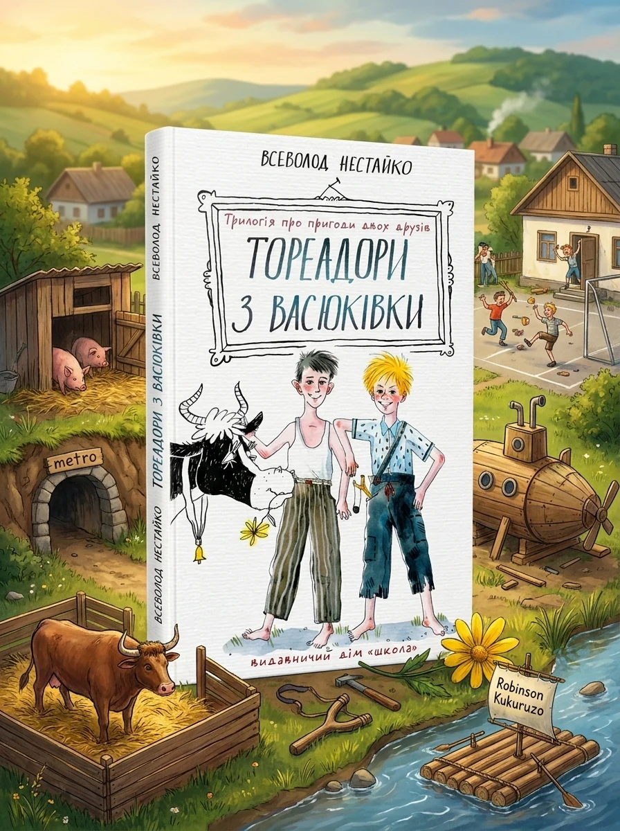 Тореадори з Васюківки. Трилогія про пригоди двох друзів — фото 2
