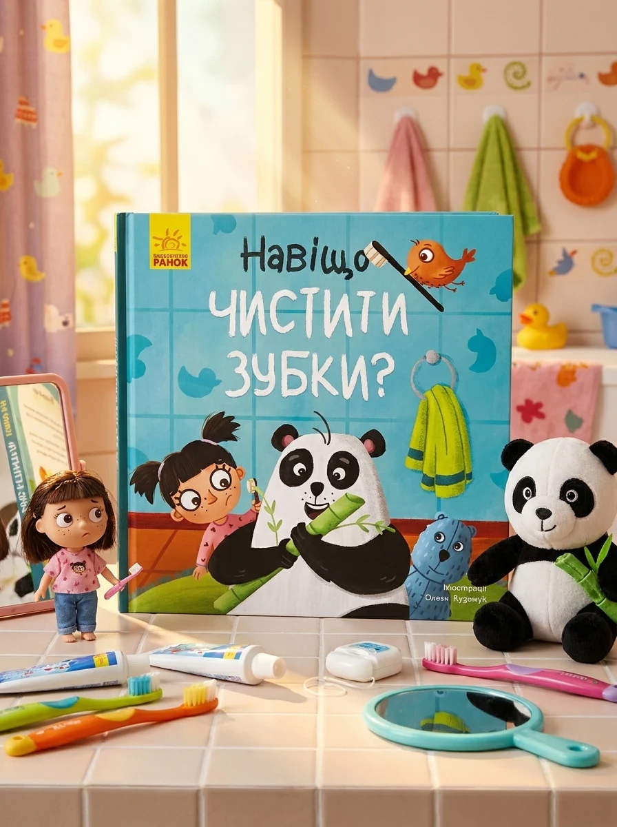 Тося та Лапка. Навіщо чистити зубки? — Казки