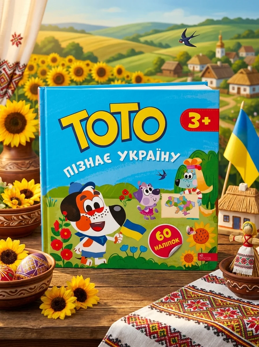 Тото пізнає Україну — Розвивальні книги