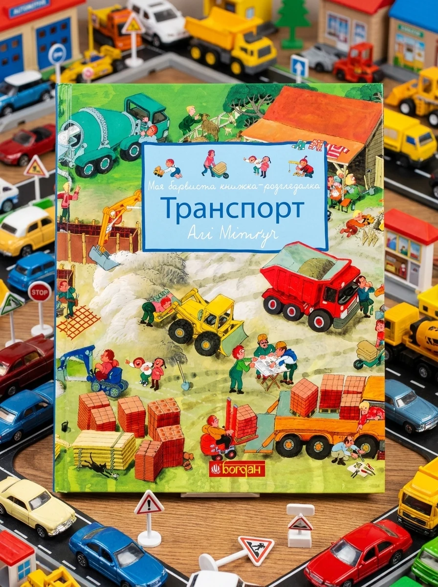 Транспорт. Моя барвиста книжка-розглядалка — Дитяча проза