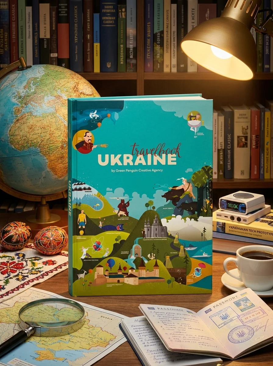 Travelbook. Ukraine — Дитяча література іноземними мовами