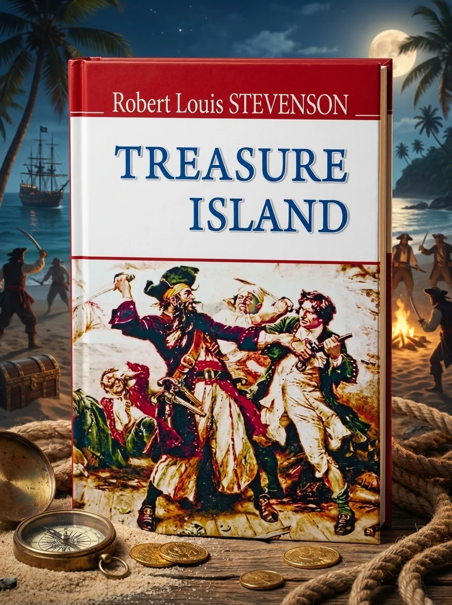 Treasure Island — Дитяча література іноземними мовами