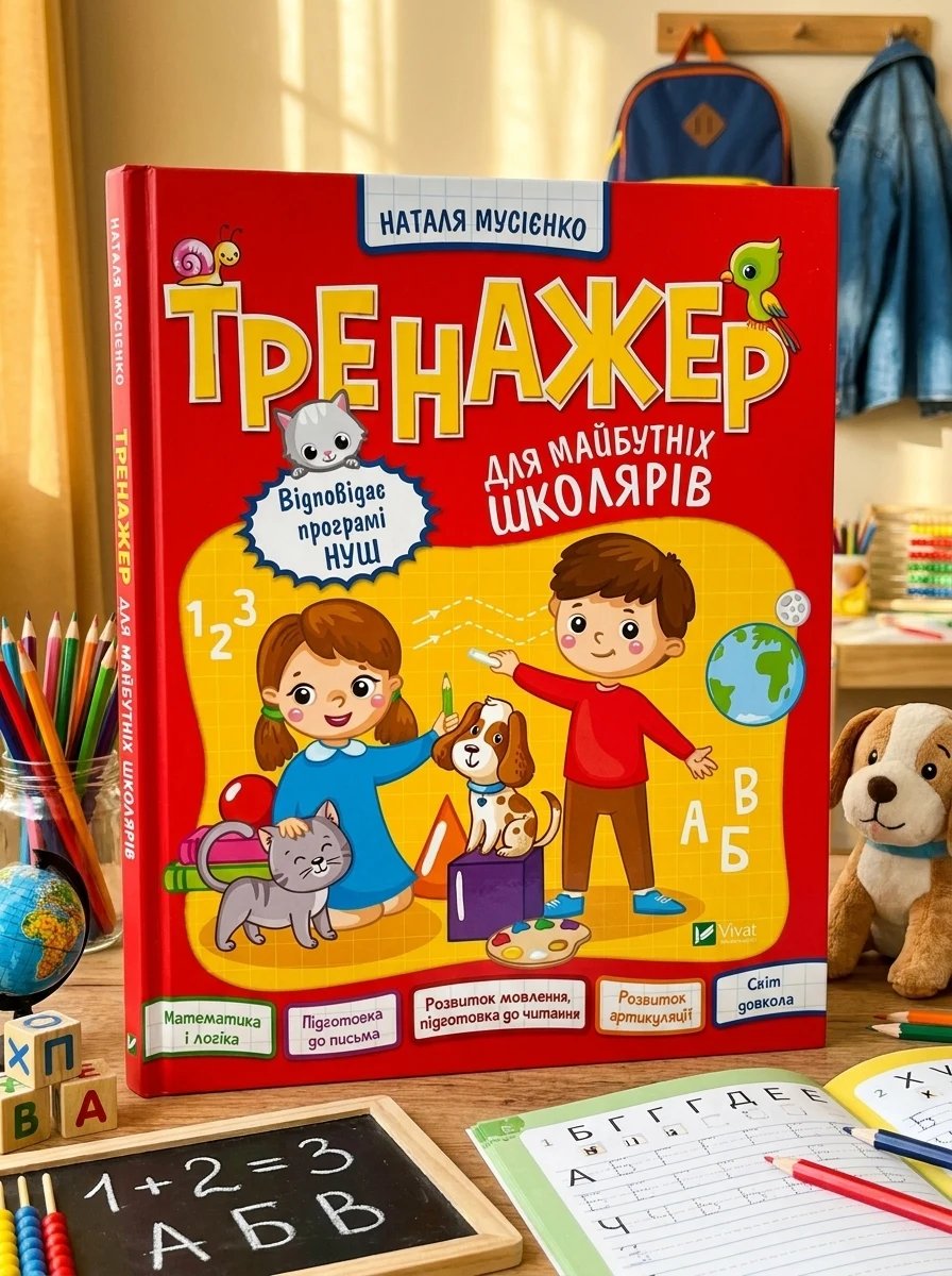 Тренажер для майбутніх школярів | купити книгу онлайн