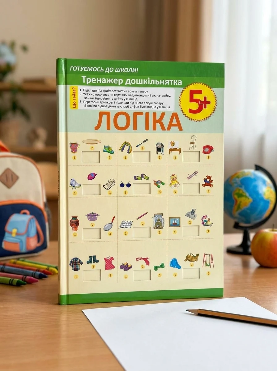 Тренажер дошкільнятка. Логіка. Від 5 років — фото 2
