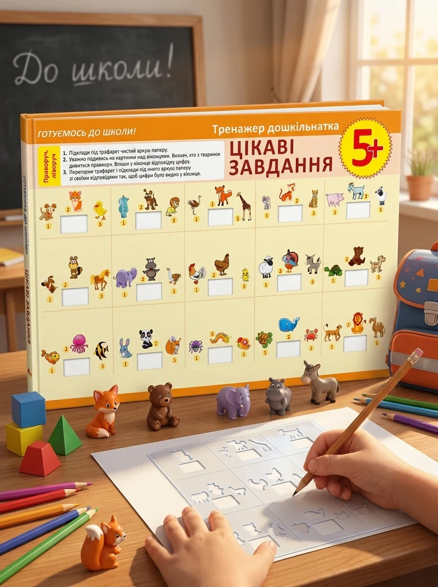 Тренажер дошкільнятка. Цікаві завдання. Від 3 років — фото 2