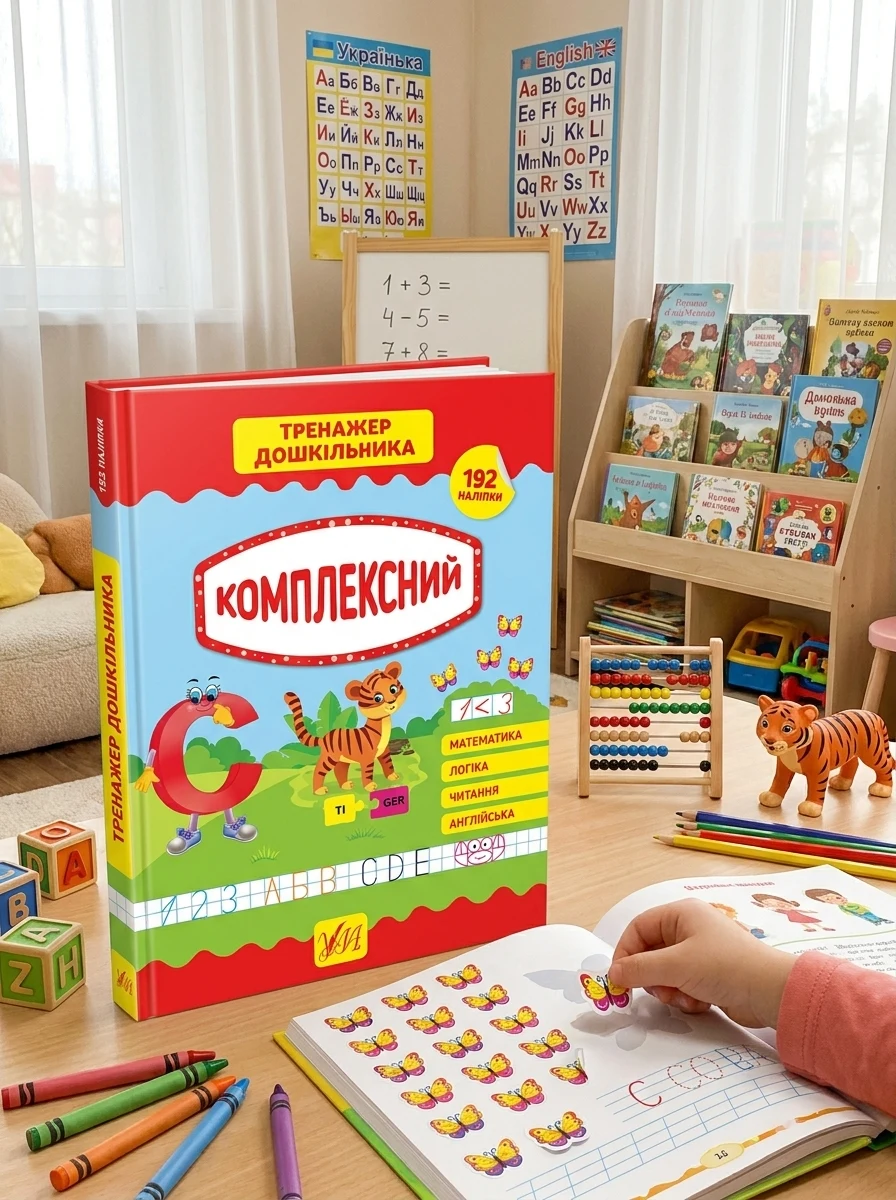 Тренажер дошкільника. Комплексний — Розвивальні книги