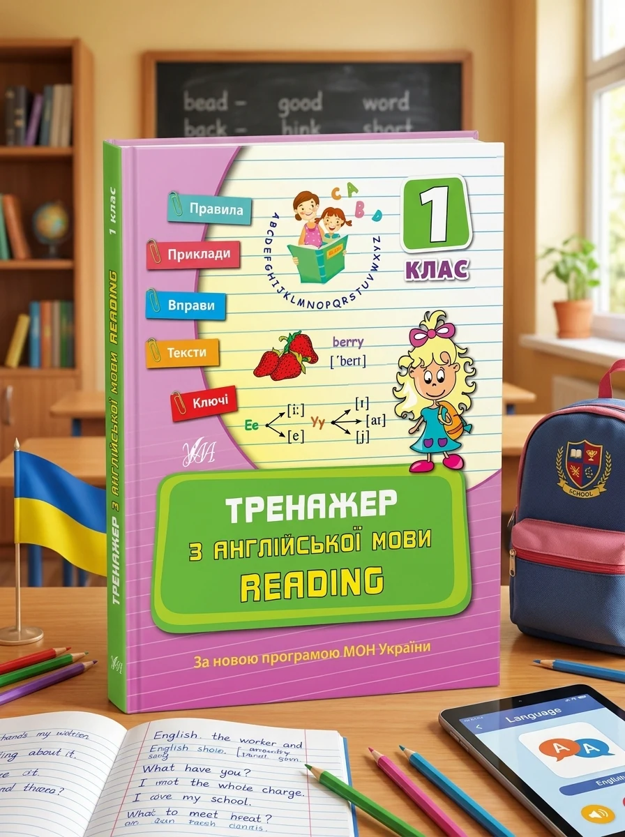 Тренажер з англійської мови. Reading. 1 клас — фото 2