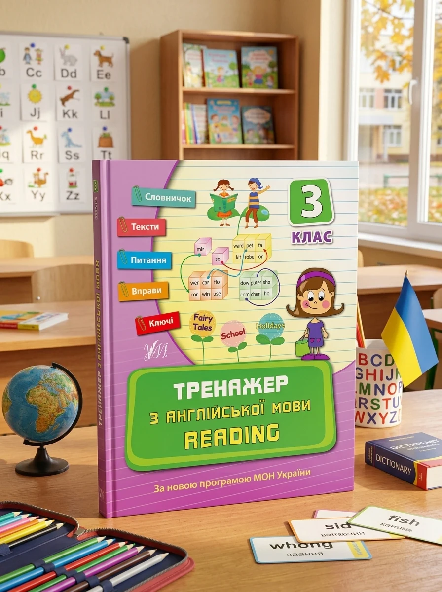 Тренажер з англійської мови. Reading. 3 клас — фото 2