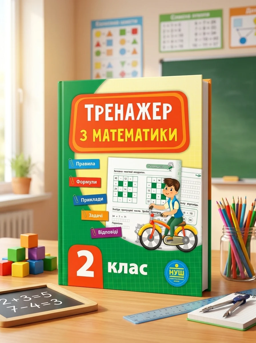 Тренажер з математики. 2 клас (НУШ) — фото 2