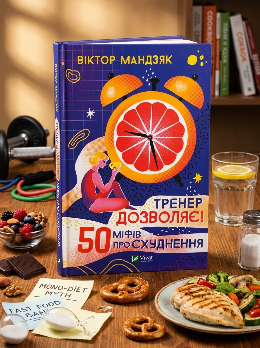 Тренер дозволяє! 50 міфів про схуднення | купити книгу онлайн