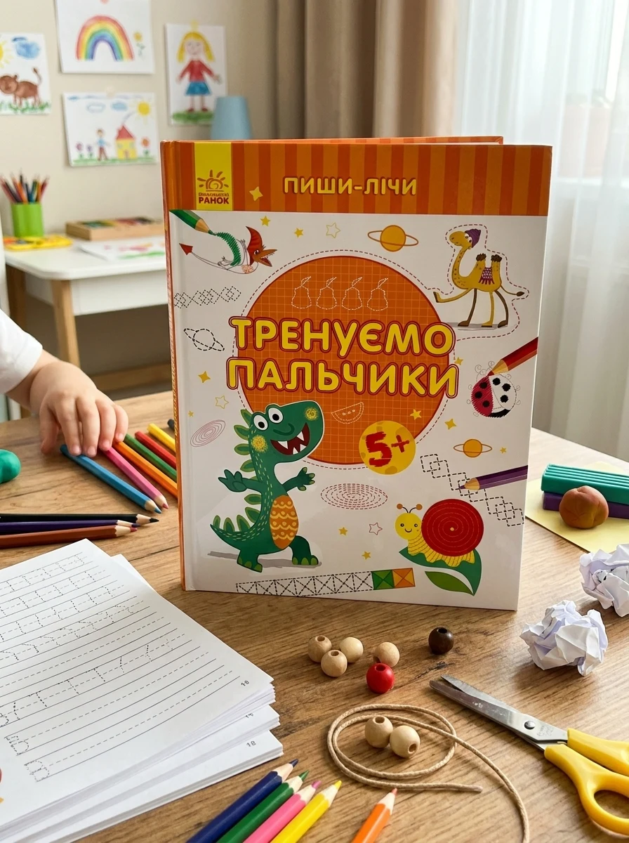 Тренуємо пальчики. Від 5 років — Розвивальні книги