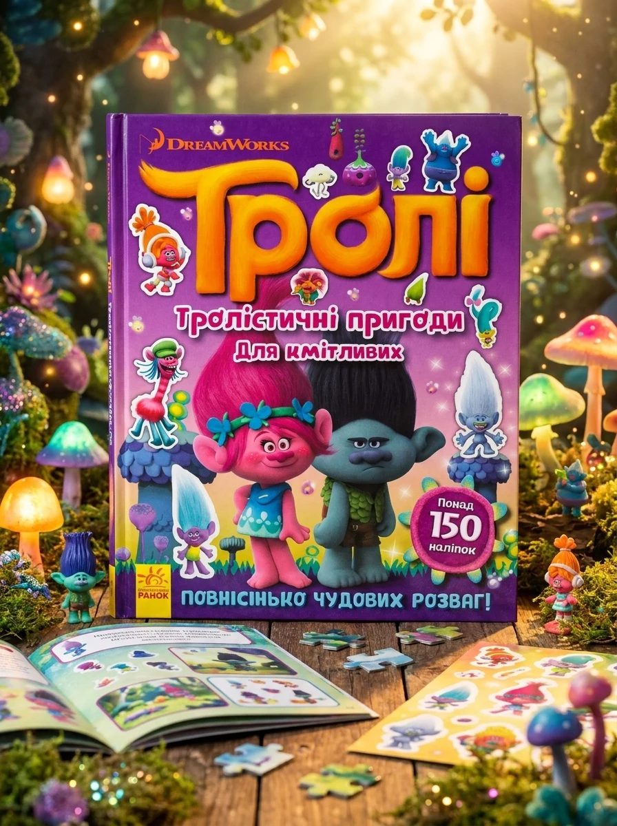 Тролі. Тролістичні пригоди для кмітливих — Книги з наліпками