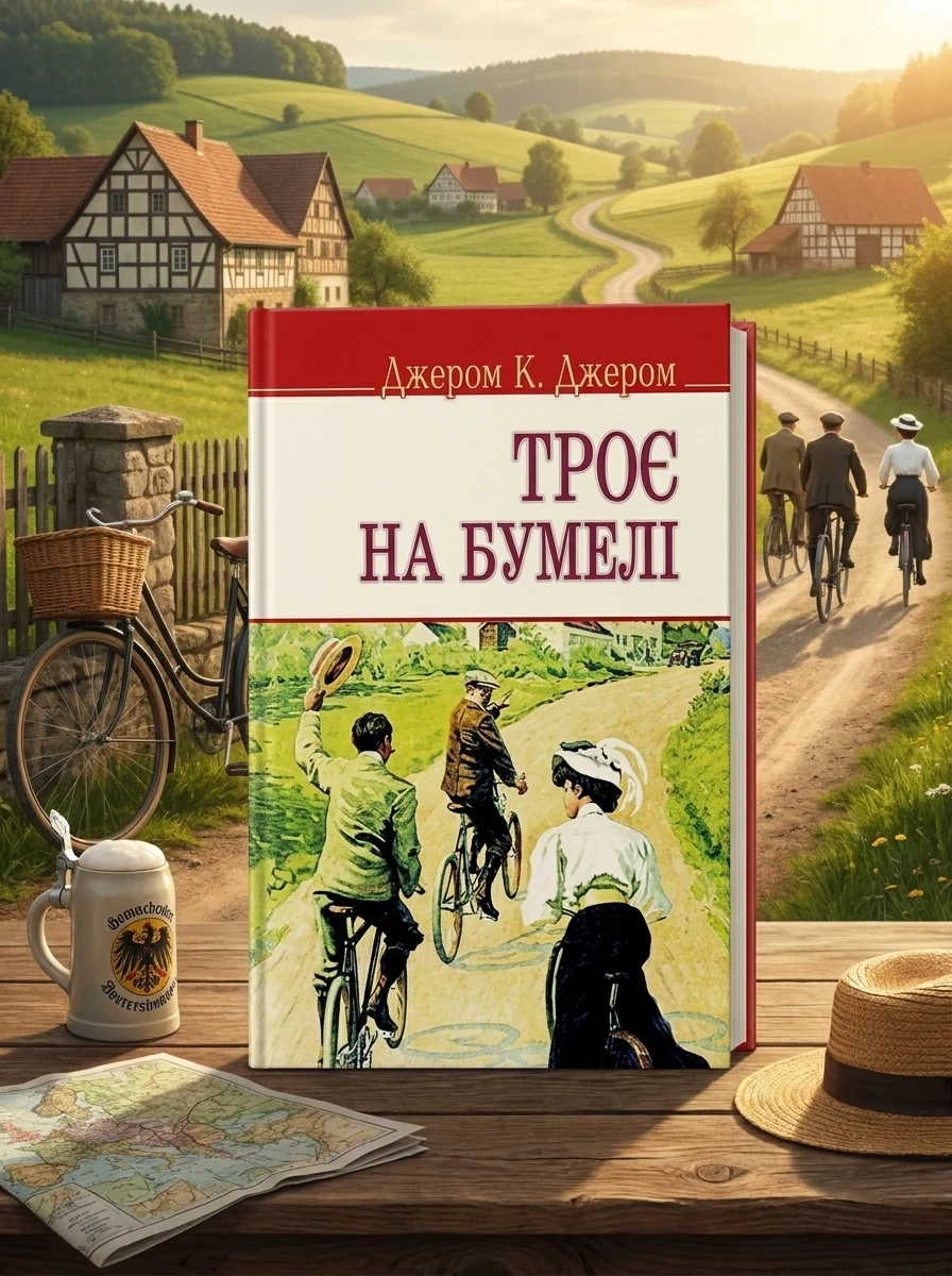 Троє на бумелі — Класична зарубіжна проза