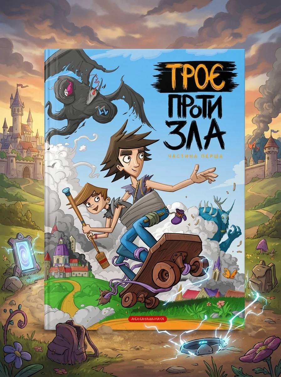 Троє проти зла. Частина 1 | купити книгу онлайн