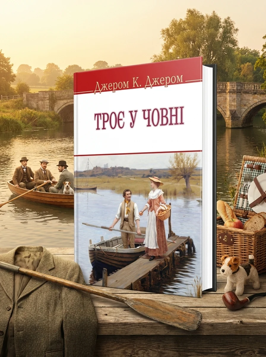Троє у човні (не кажучи про пса!)