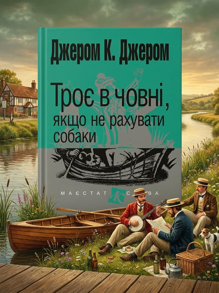 Троє в човні, якщо не рахувати собаки (Маєстат слова) — фото 2