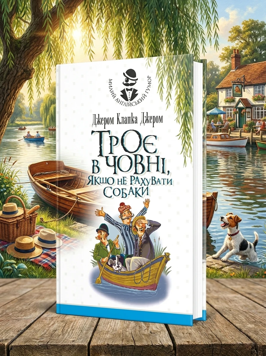 Троє в човні, якщо не рахувати собаки. Оповідання