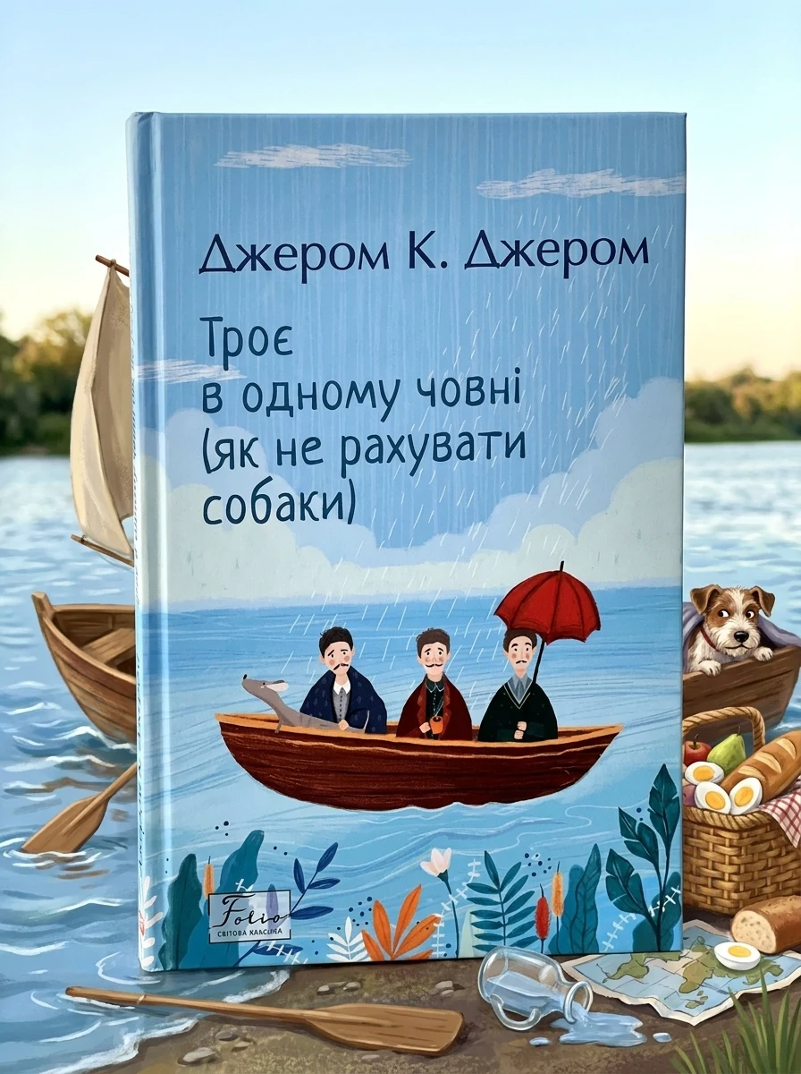 Троє в одному човні (як не рахувати собаки) — Класична зарубіжна проза
