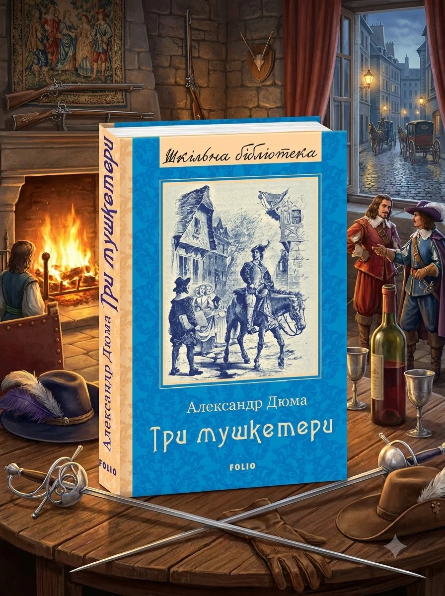 Три мушкетери — Класична зарубіжна проза