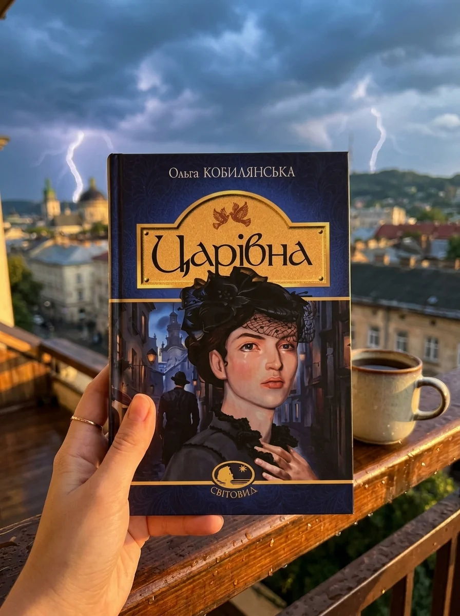 Царівна — Ольга Кобилянська, обкладинка