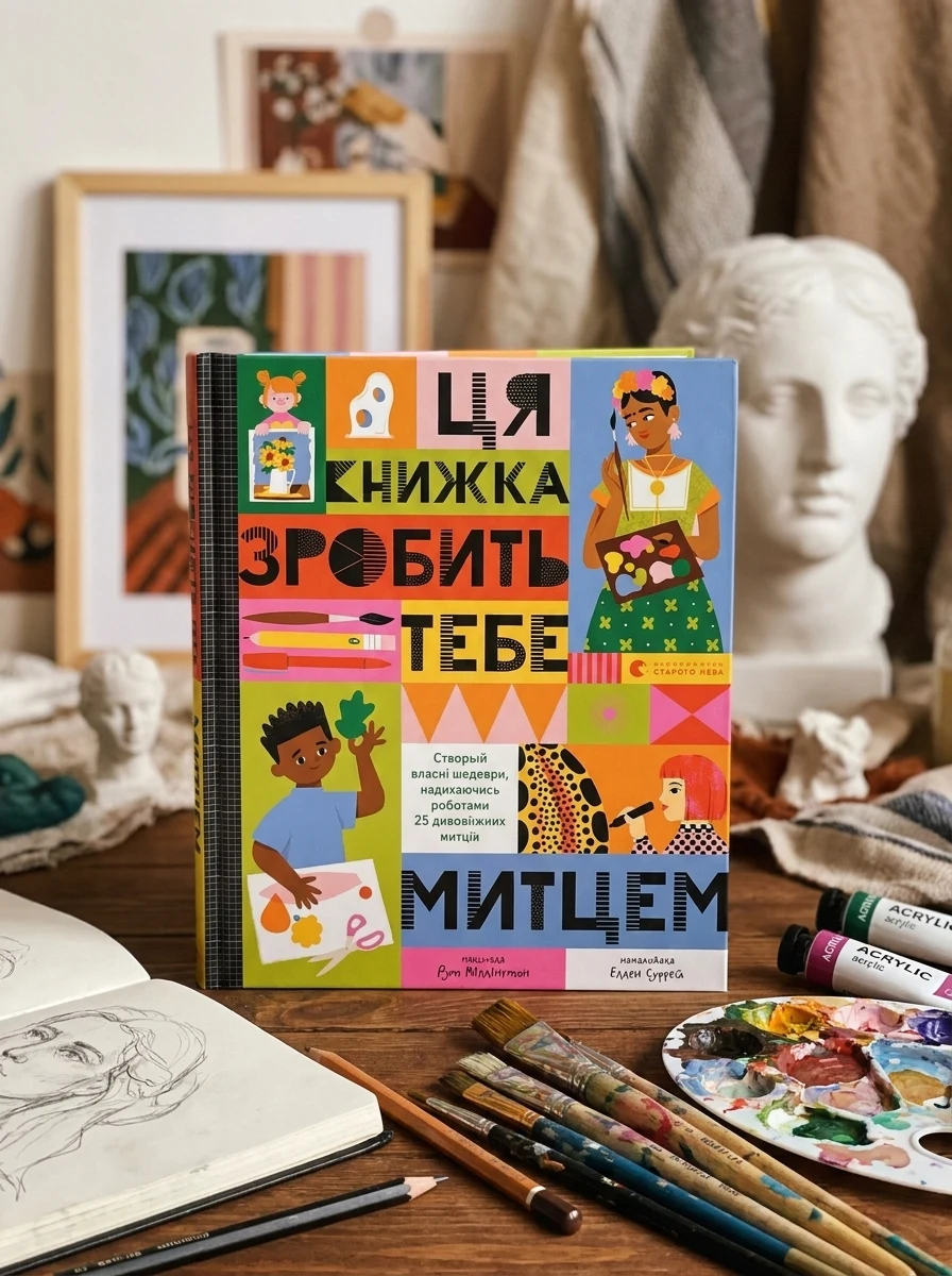 Ця книжка зробить тебе митцем
