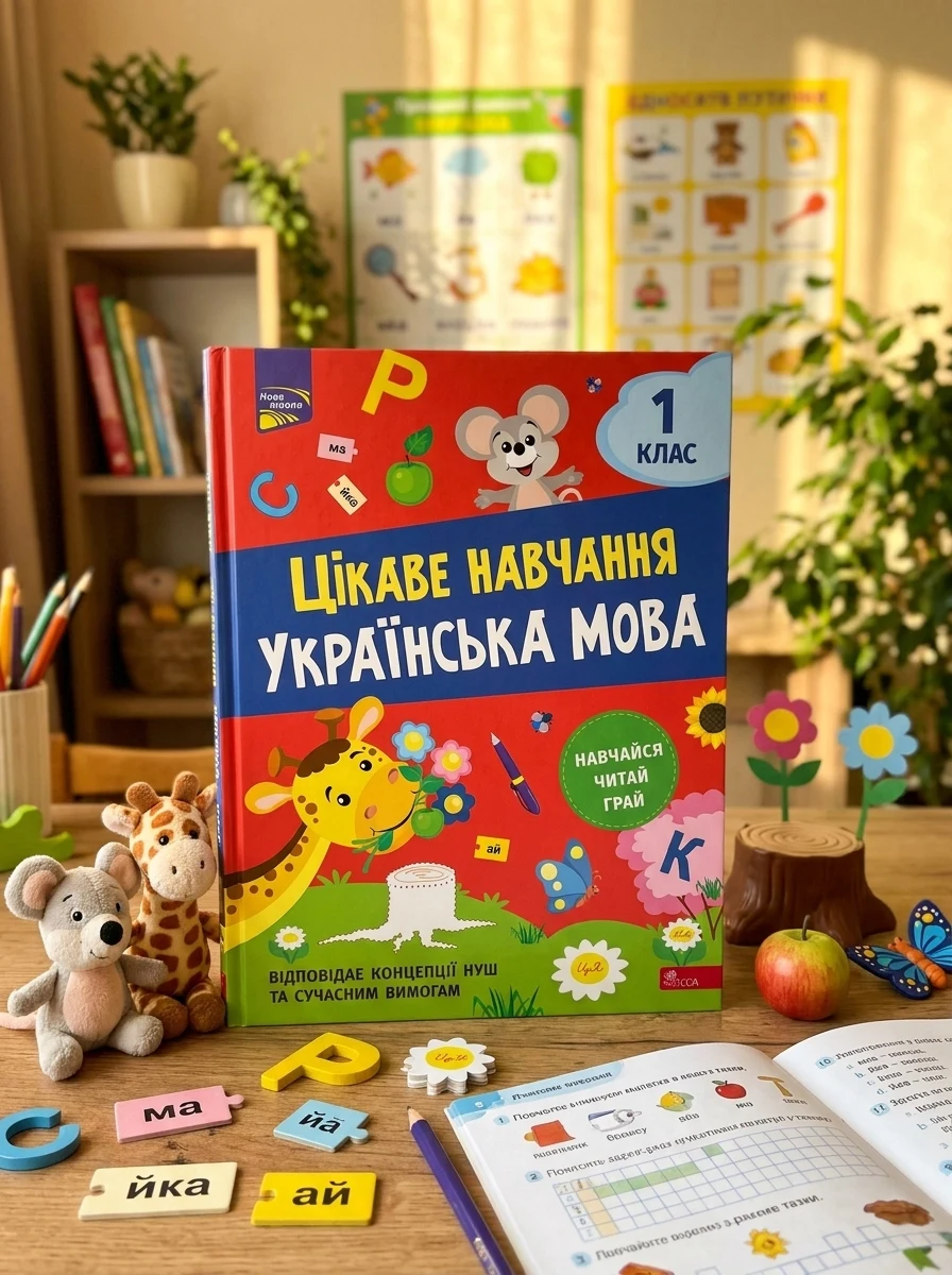 Цікаве навчання. Українська мова. 1 клас — фото 2