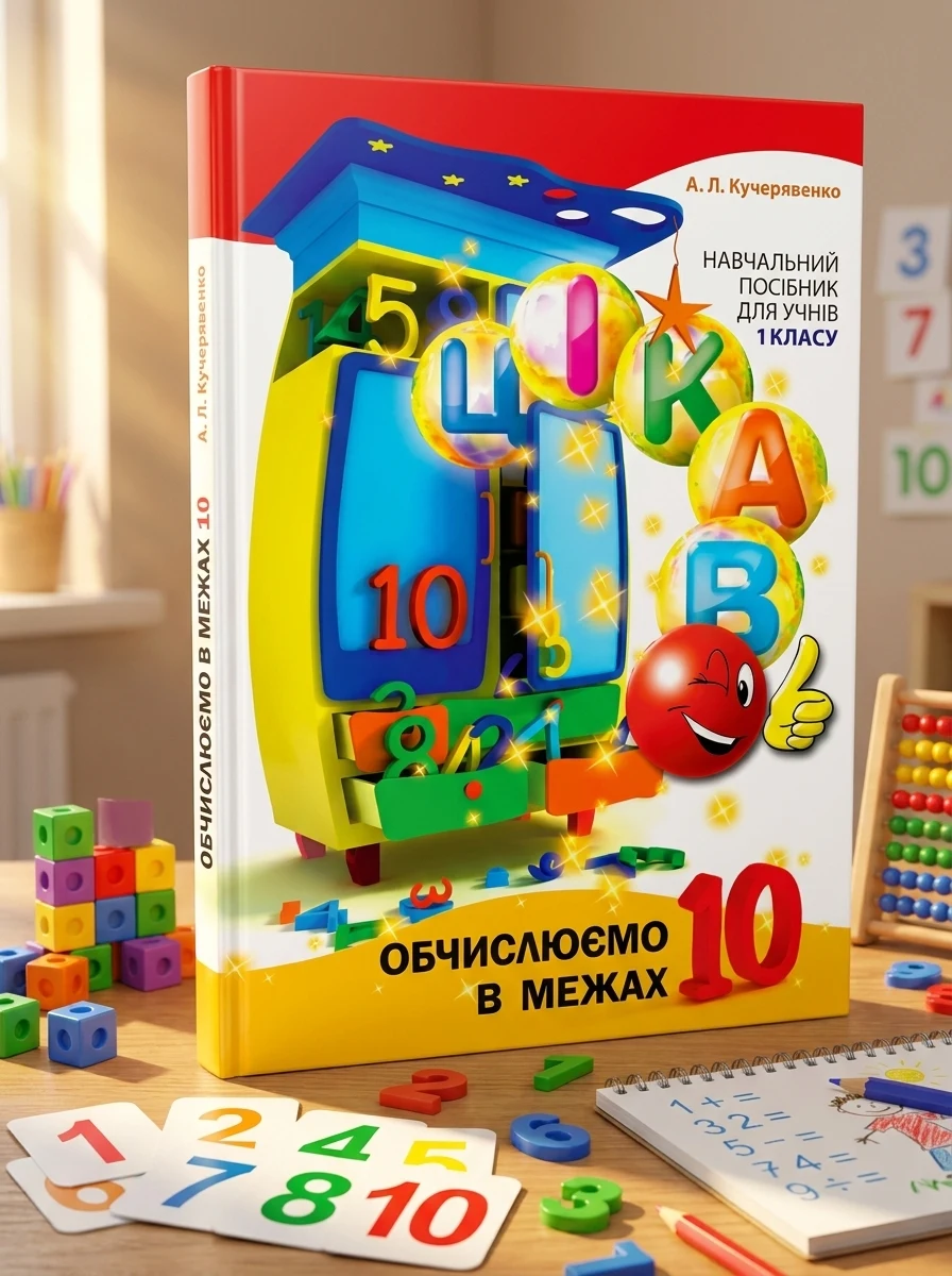 Цікаво. Обчислюємо в межах 10 — Розвивальні книги