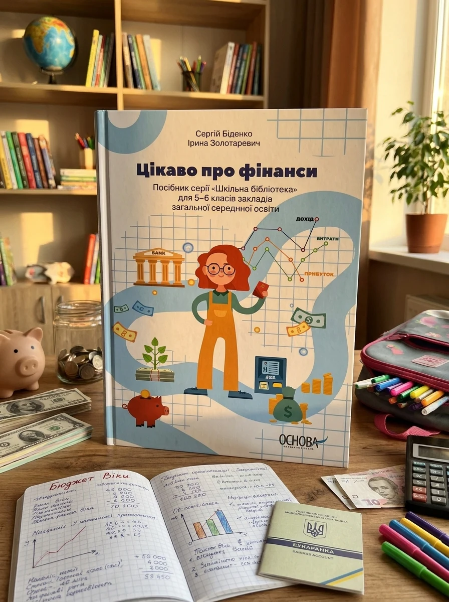 Цікаво про фінанси. Для дітей 5-6 класів — Пізнавальні книги для дітей