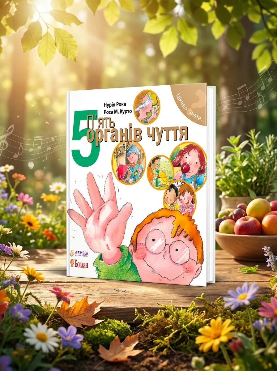 Цікаво знати. П’ять органів чуття — Дитячі енциклопедії